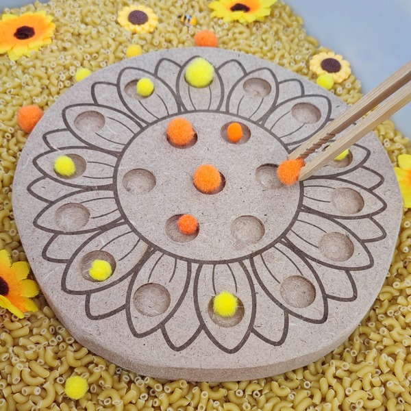 Plateau de motricité fine - Tournesol – Image 3