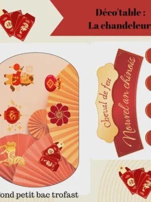 Fond décoratif pour petit bac Trofast – décoration La Chandeleur à imprimer pour activités enfants