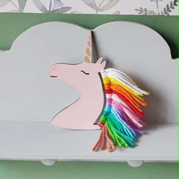 Support créatif – Licorne en bois à décorer – Image 5
