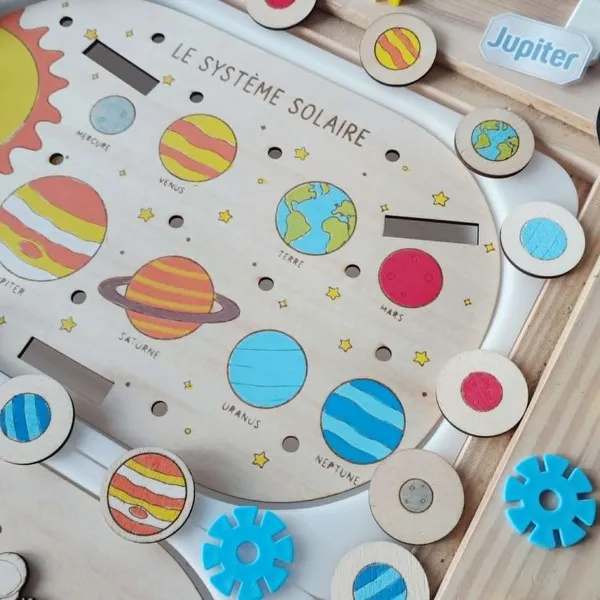 Insert petit Trofast – Le système solaire coloré